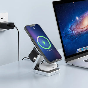 3 in 1 Wireless Charging Station - Rieworkes