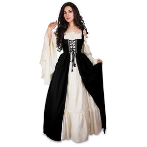 Medieval Costume Dress for Women's Halloween Party