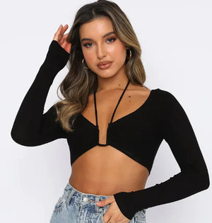 Women's Sexy Long Sleeve T-shirt