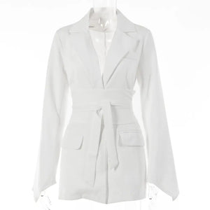 2022 Summer Women's Casual Suit with Long Sleeve Jacket