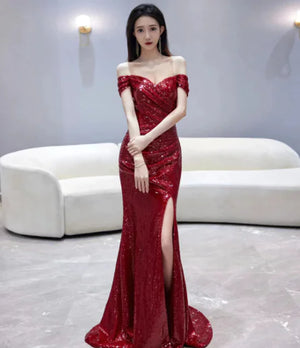 One-Shoulder High-End Affordable Luxury White Dress
