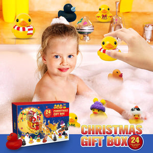 2023 Advent Calendar Rubber Duck Toy Blind Box (24 Slots)