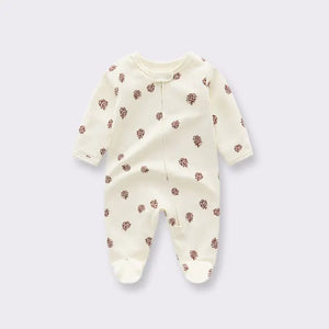 Newborn Baby Knitted Footie Jumpsuit