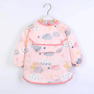 Baby Kids Long Sleeve Scarf Waterproof Apron COZOK Sweety Store