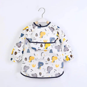 Baby Kids Long Sleeve Scarf Waterproof Apron COZOK Sweety Store