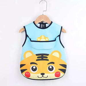 Baby Kids Long Sleeve Scarf Waterproof Apron COZOK Sweety Store