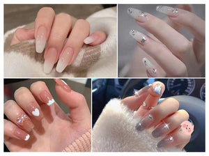 10 PCS Nail Tips Clip Quick Building Poly Builder Gel DIY Extension Clamp Clips - Rieworkes