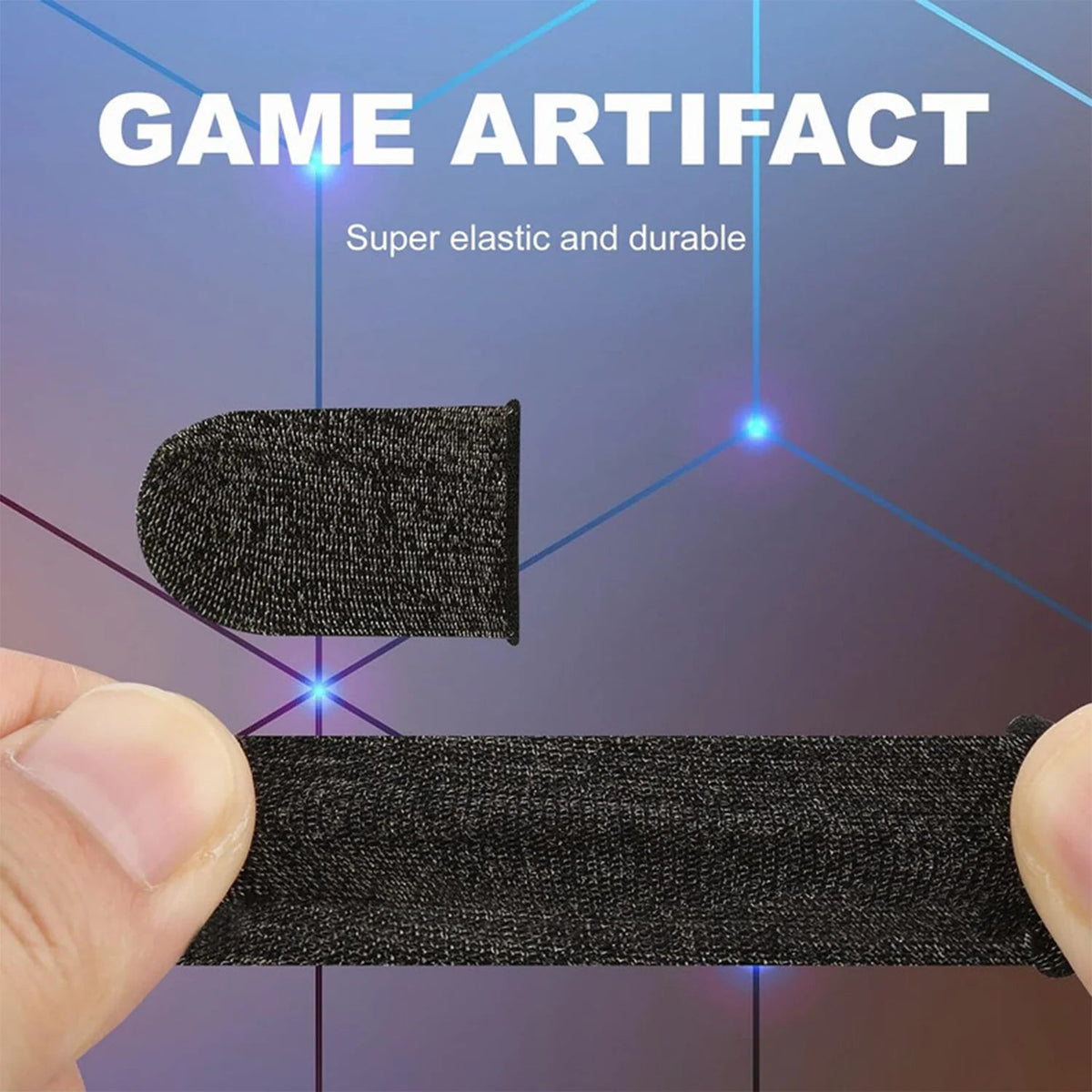 10 Pcs Screen PUBG Gaming Finger Sleeve Game Controller Mobile Sweatproof Gloves - Rieworkes