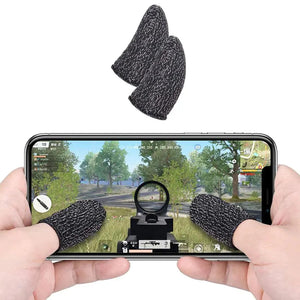 10 Pcs Screen PUBG Gaming Finger Sleeve Game Controller Mobile Sweatproof Gloves - Rieworkes