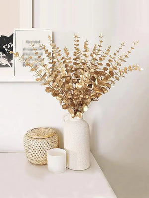 10pcs Artificial Eucalyptus Leaves For Home - Rieworkes