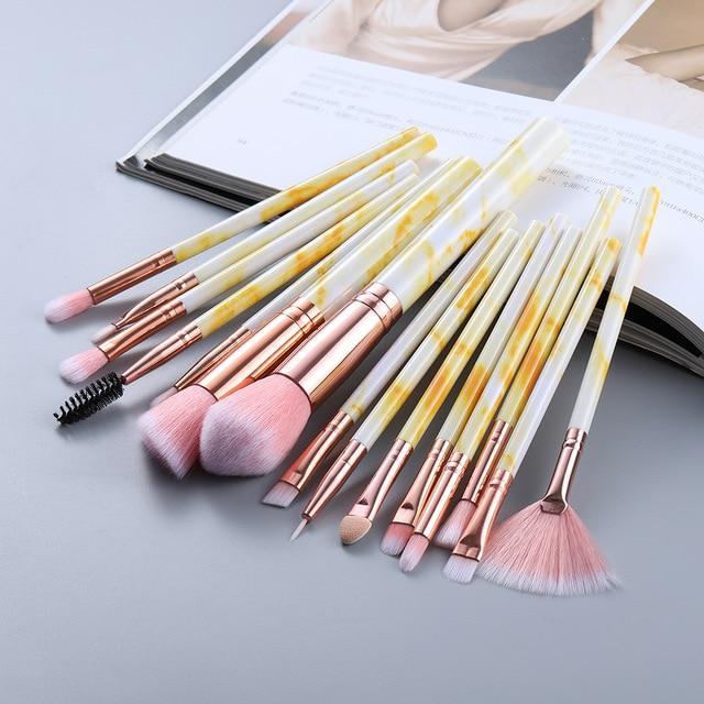 15 Piece Glamour Brush Set - Rieworkes