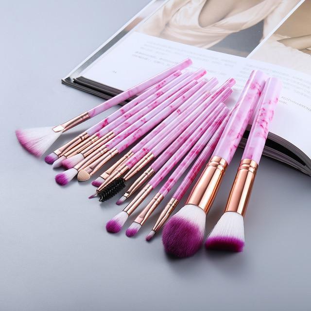 15 Piece Glamour Brush Set - Rieworkes