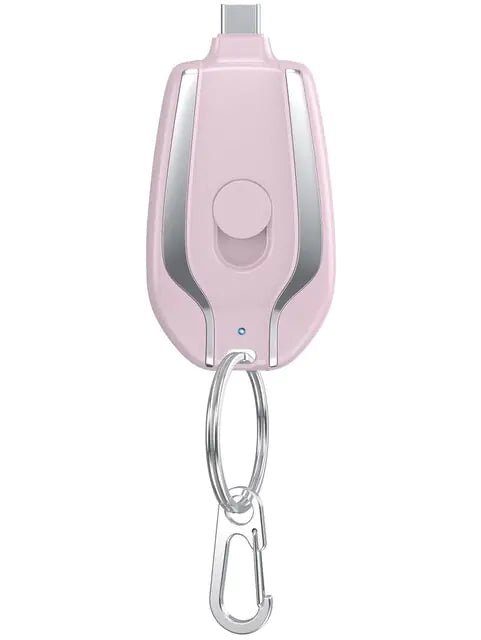 1500mAh Iphone Portable Charger Keychain Charger With Type - C - Rieworkes