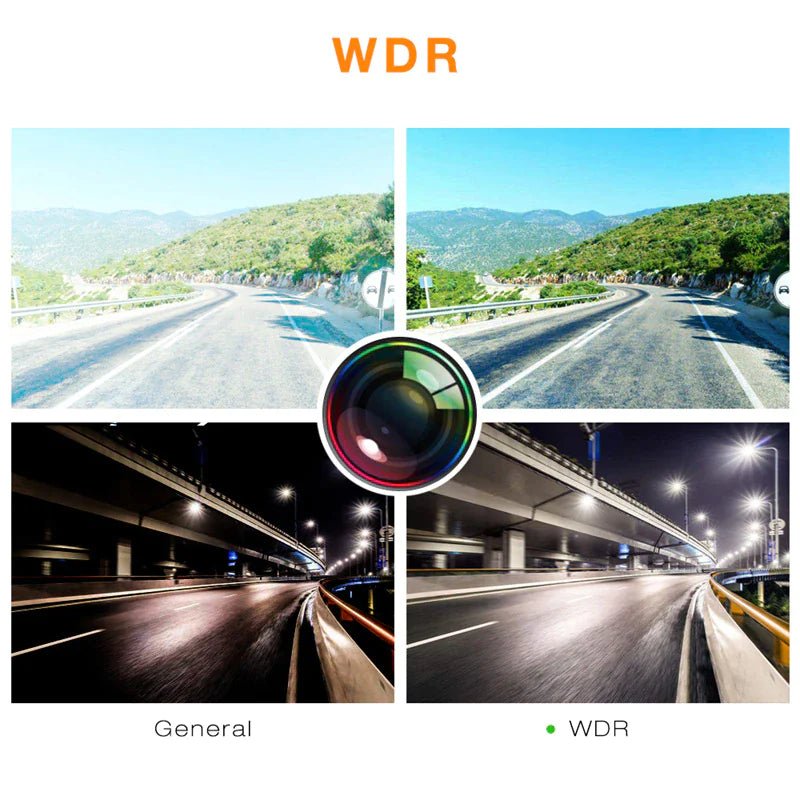 170° WiFi Dash Cam Recorder Car Camera HD 1080P Car DVR Vehicle Video G - Sensor - Rieworkes