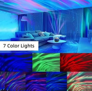 2 - in - 1 Galaxy & Ocean Wave Projector - Rieworkes