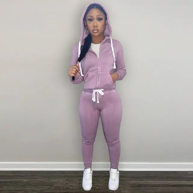 2 Piece Tracksuit Set - Rieworkes