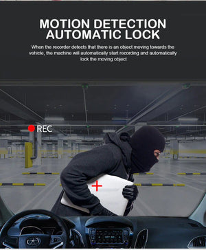 2.7'' Full HD 1080P Dash Cam Car DVR Front & Rear Camera Night Vision G - Sensor - Rieworkes