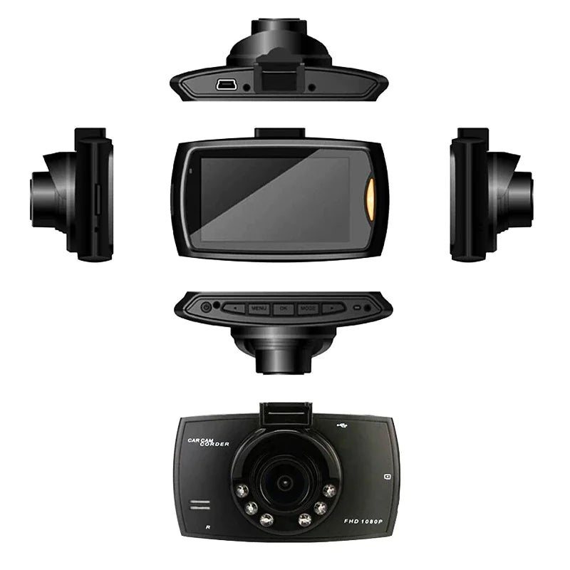 2.7&#39;&#39; Full HD 1080P Dash Cam Car DVR Front &amp; Rear Camera Night Vision G - Sensor - Rieworkes