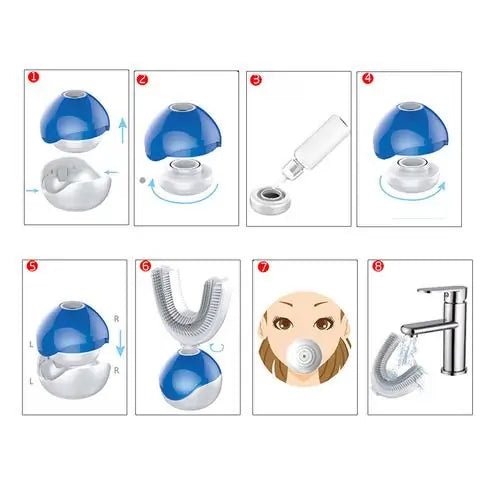 360 Degrees Electric Toothbrush - Rieworkes