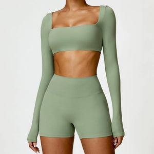 Winter Nude Feel Tight Yoga Suit