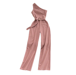 SlimFit High-Waist Jumpsuit