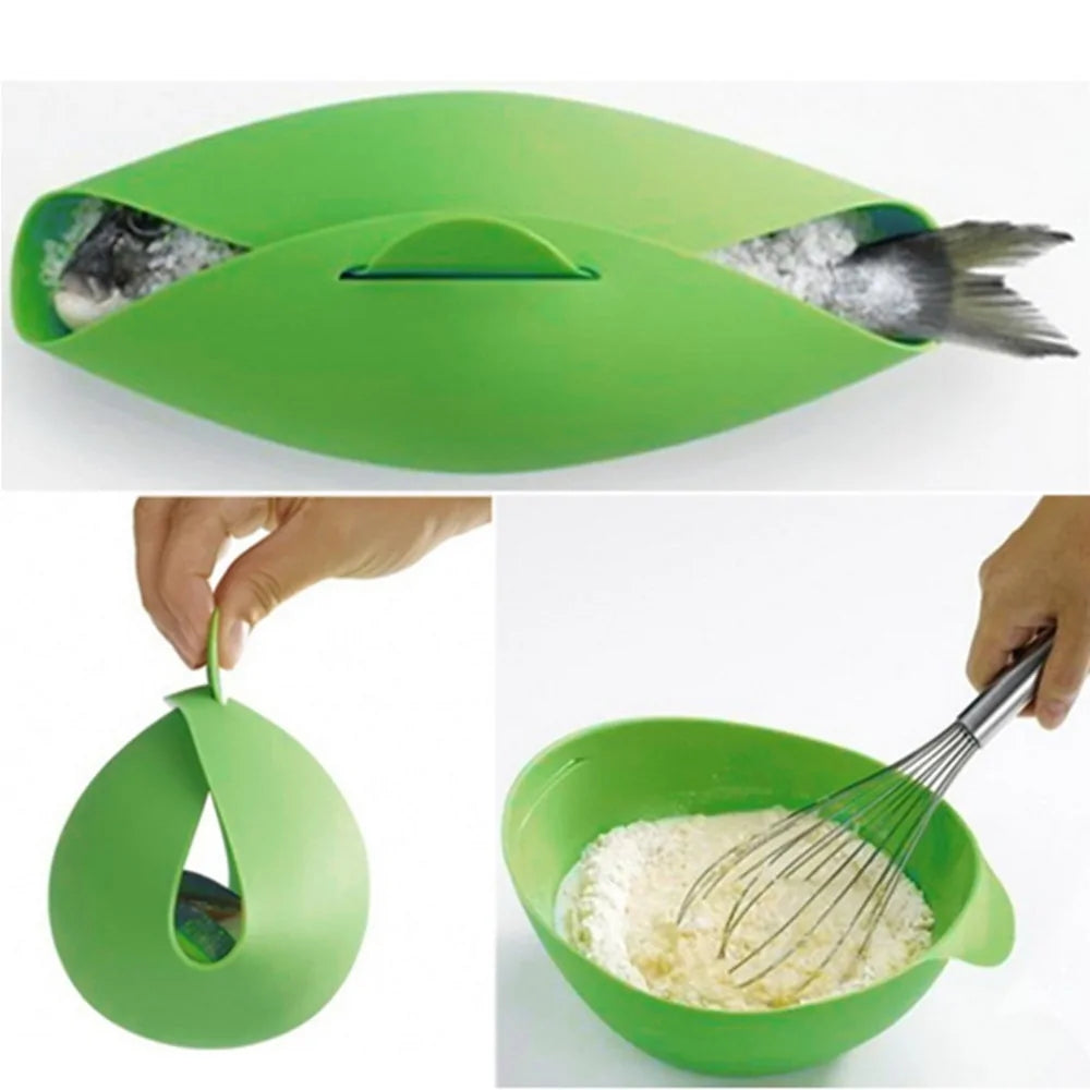 Folding Bowl Microwave Steamer