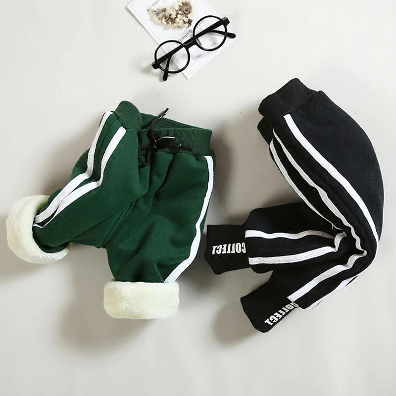 Baby Winter Velvet Pants - Warm &amp; Cozy