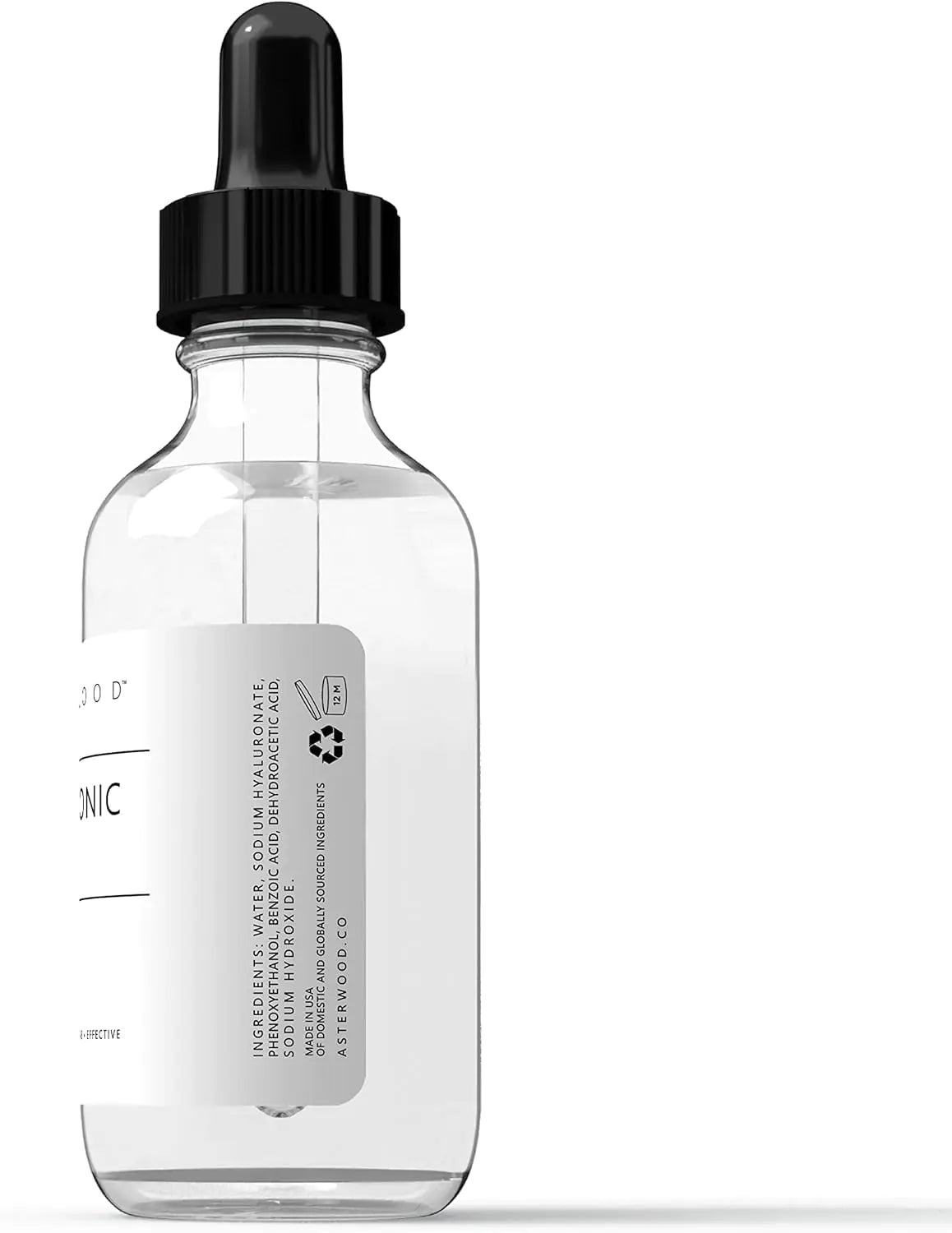 Pure Hyaluronic Acid Serum for Face - Plumping, Anti-Aging &amp; Hydrating - Fragrance-Free, Pairs Well with Vitamin C Face Serum &amp; Hylunaric Acid Moisturizer, 29ml/1 oz 1 Fl Oz (Pack of 1)