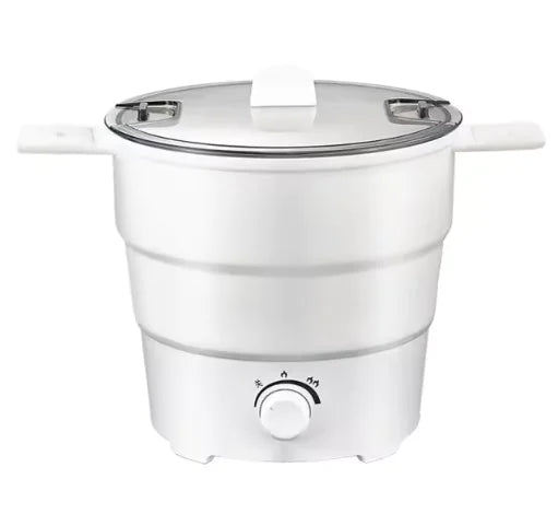 Compact Folding Electric Wok &amp; Rice Cooker