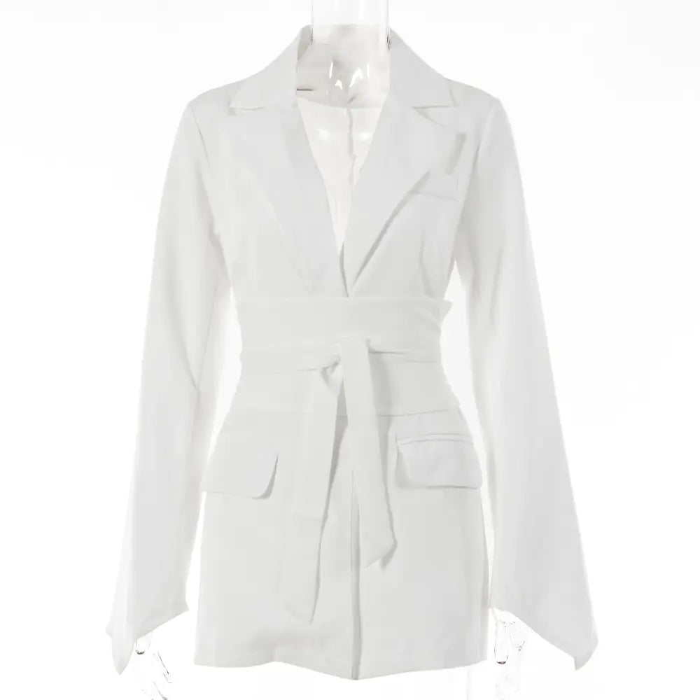 2022 Summer Women&#39;s Casual Suit with Long Sleeve Jacket