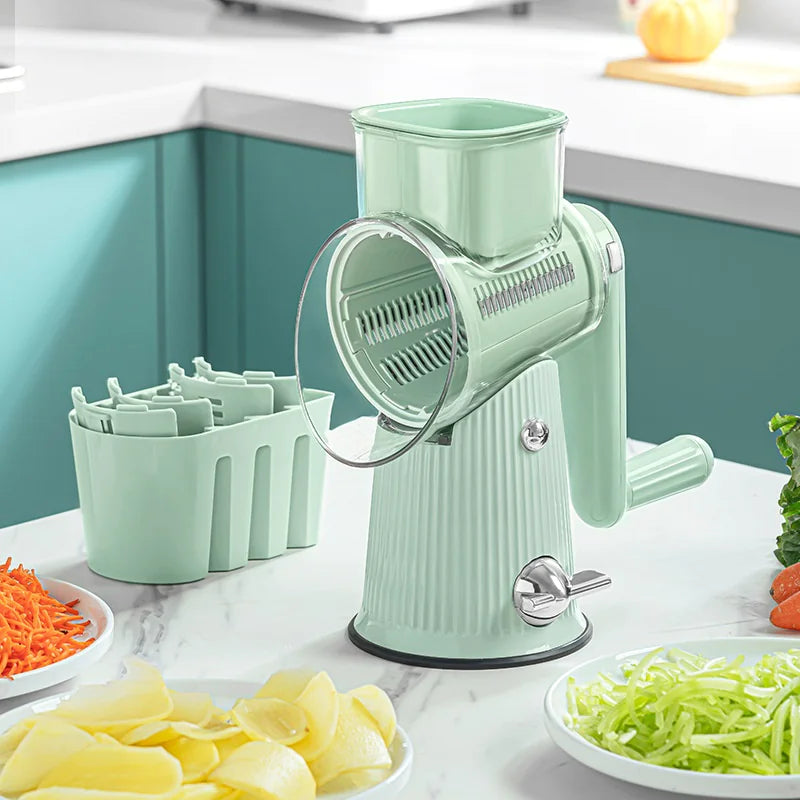 Multifunctional Hand Roller Vegetable Cutter &amp; Shredder