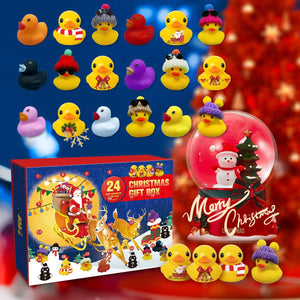 2023 Advent Calendar Rubber Duck Toy Blind Box (24 Slots)