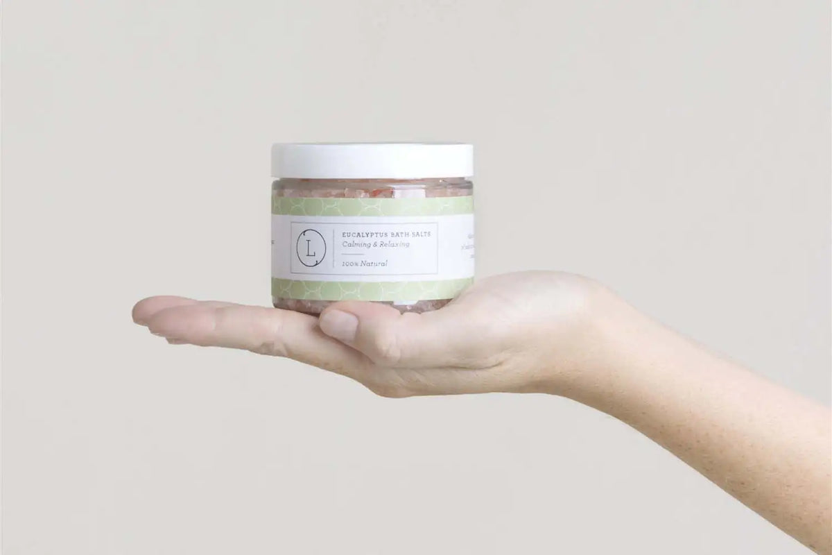 Natural Bath &amp; body skincare products, 3 Big Jars of relaxation and beauty