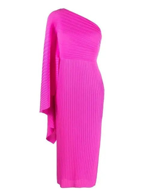 Asymmetrical Pleated Dress - Rieworkes
