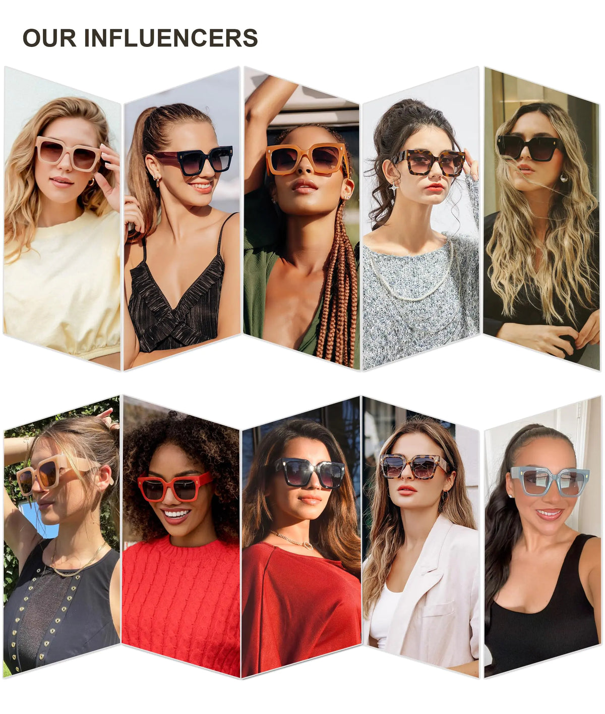 SOJOS Vintage Oversized Square Sunglasses for Women,Retro Womens Luxury Big Sun Glasses UV400 Protection SJ2194 Black