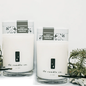 "Frolick Through The Forest" Woodland Chateau Luxury 2 - Wick Soy Candle Gift Sets - Rieworkes