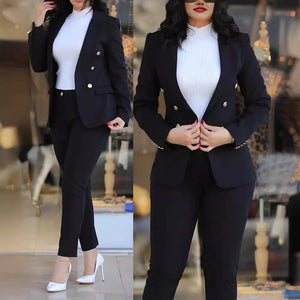 2023 Women's Casual Fashion Suit Set for Work