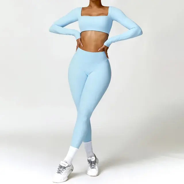 2 Pieces Women&#39;s Yoga Tracksuit