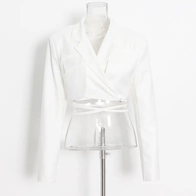 2024 Spring Women&#39;s Two-Piece Suit with Skirt Set