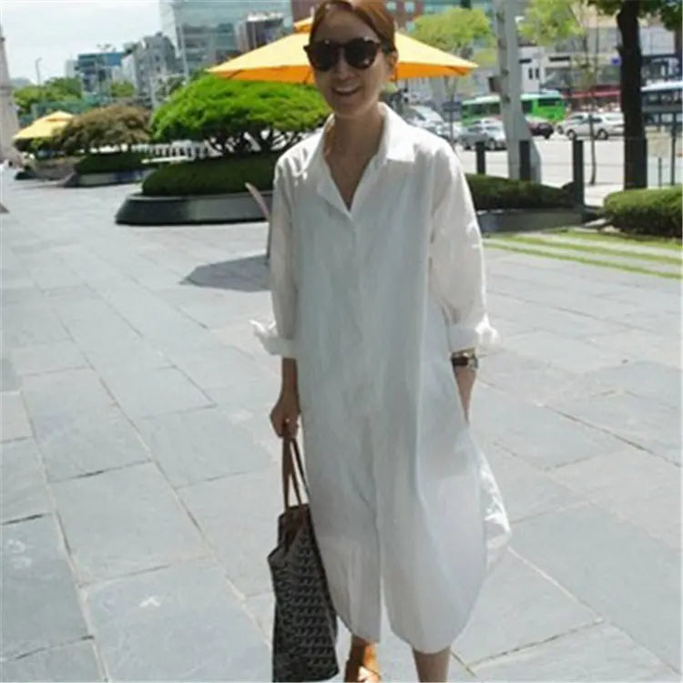 Plus Size Women's Long Shirt