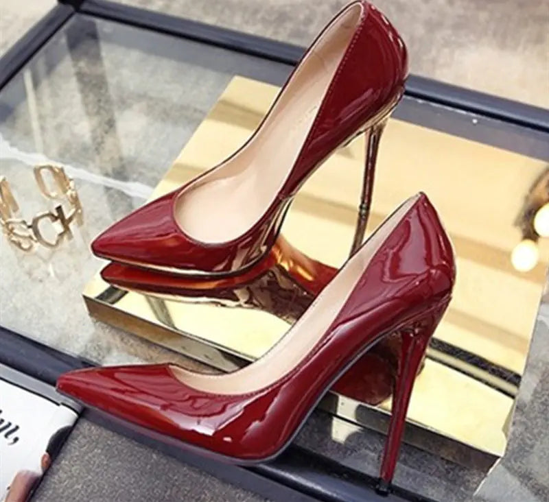 12cm Stiletto Pointed Toe Women’s Casual Shoes