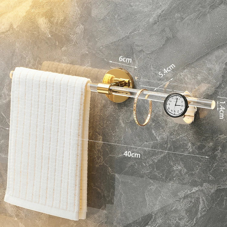 Towel Bar Roll Tissue Paper Holder